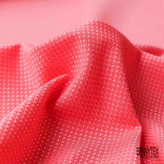 Jacquard imprimé rayure texturée verticale anthracite bleu électrique satinée