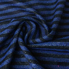 Jacquard imprimé géométrique rayon jaune blanc discret