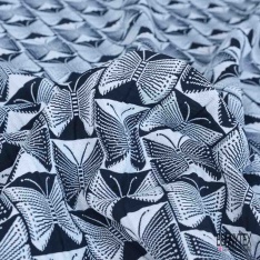 Jacquard imprimé zébrure noir beige pastel lurex cuivre