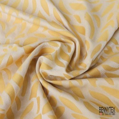 Jacquard imprimé rayure verticale frangée chinée noir blanc discret bleu roi