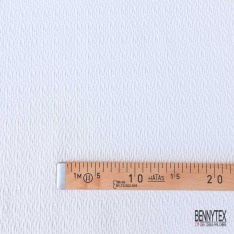 Maille gaufrée élasthanne motif piqué nid d'abeille ton sur ton passion