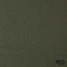 Sergé de laine souple bleu maritime