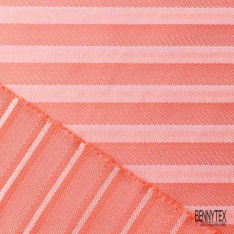 Jacquard sergé floral japonisant turquoise bleu ciel givré