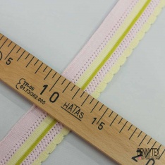 Bande ottoman noir ME NOT ME blanc optique