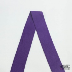 Bande bord cote festonnée triangulaire noir blanc discret