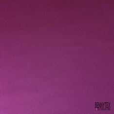 Satin duchesse élasthanne uni blanc discret petite laize