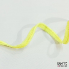 Passepoile polyamide citron givré lurex jaune