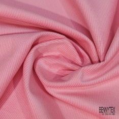 Coupon 3m velours 500 raies élasthanne malabar