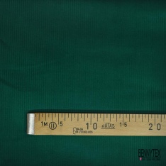 Coupon 3m velours 500 raies élasthanne gazon