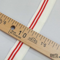 Bande bord cote uni olive