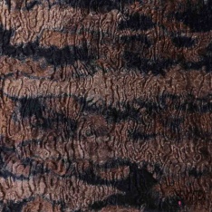 Coupon 3m Alcantara tigré noir chocolat