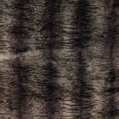 Coupon 3m Alcantara tigré noir taupe foncé