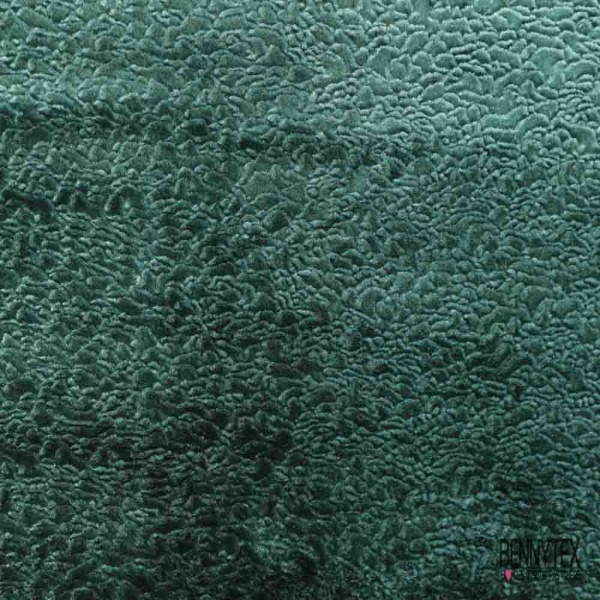 Coupon 3m imitation astrakan uni céladon