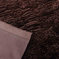 Coupon 3m Alcantara uni chocolat