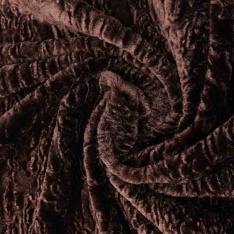 Coupon 3m Alcantara uni chocolat