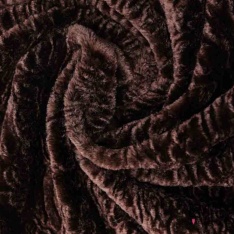 Coupon 3m Alcantara uni chocolat