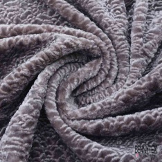 Coupon 3m Alcantara uni argenté