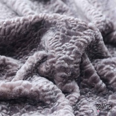 Coupon 3m Alcantara uni argenté