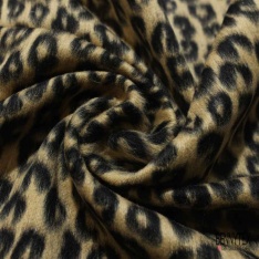 Natté de laine fine ton sur ton éclipse totale