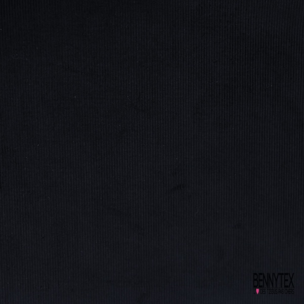 Coupon 3m velours milleraies élasthanne éclipse totale