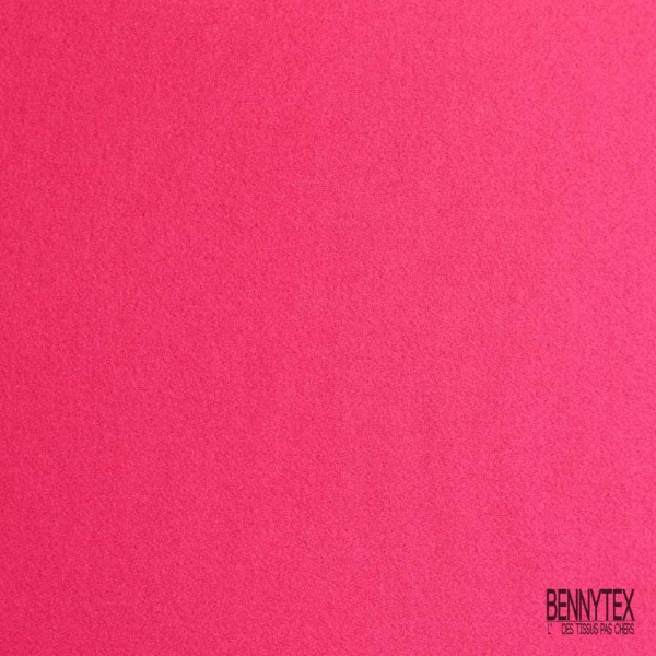 Caban de laine fin fushia