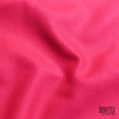 Caban de laine fin fushia