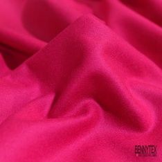 Caban de laine fin fushia