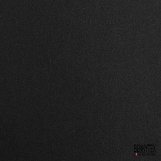 Drap de laine souple uni noir