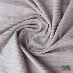 Coupon 3m velours milleraies éclipse totale