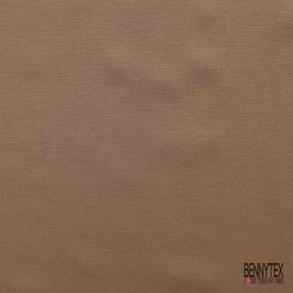 Jersey milano polyamide viscose élasthanne uni camel