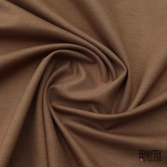 Jersey milano polyamide viscose élasthanne uni camel