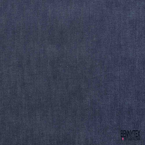 Coupon 3m Jeans moyen bleu brut élasthanne