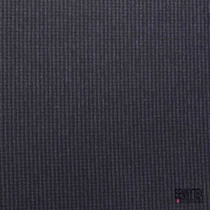 Laine costume femme cachemire mini carreau marine ciel brun