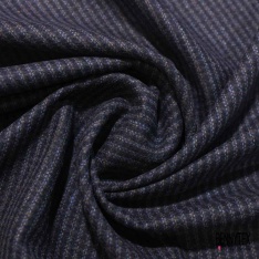 Laine costume femme cachemire mini carreau marine ciel brun