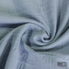 Natté de laine fantaisie souple noir lurex argent