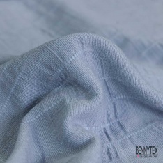 Natté de laine fantaisie souple noir lurex argent