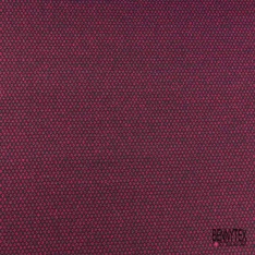 Natté de laine cachemire fantaisie souple noir framboise