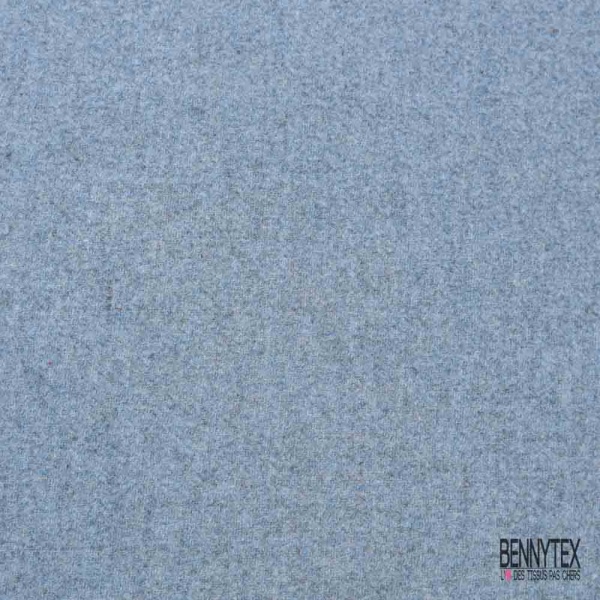 Sergé de laine ardoise