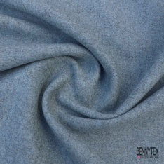 Sergé de laine ardoise