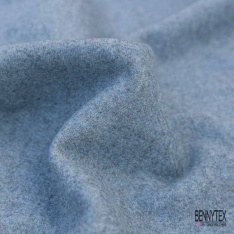 Sergé de laine ardoise