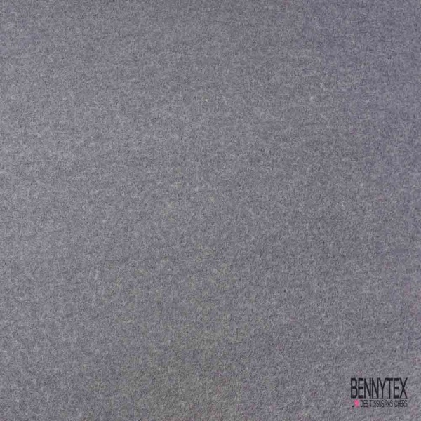 Laine bouillie fine gris moyen