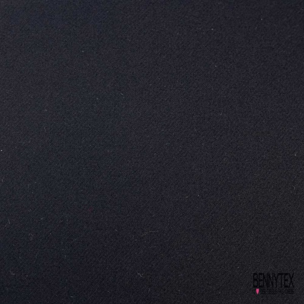 Caban de laine cachemire noir