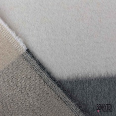 Mohair de laine vierge carreaux anglais ton bleu nuit lavande marron gris clair olive