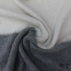 Mohair de laine vierge carreaux anglais ton bleu nuit lavande marron gris clair olive