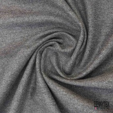 Laine costume femme cachemire mini carreau marine ciel brun