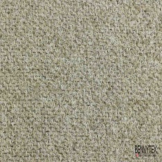 Laine bouclette coton double face de luxe rouge minéral