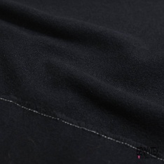 Sergé de laine ardoise