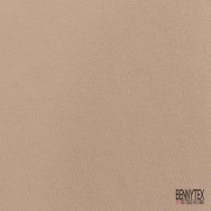 Molleton Gratté Double Face Uni bison