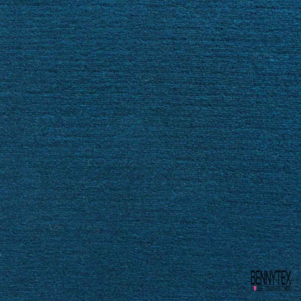 Coupon 3m Tricot de laine velours uni alpin