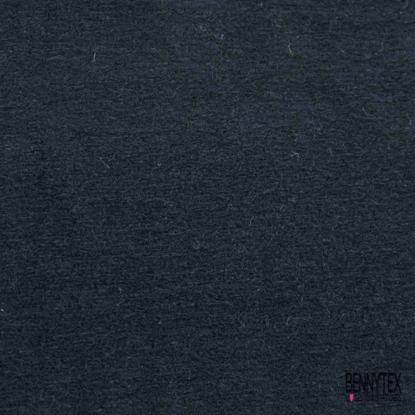 Coupon 3m Tricot de laine velours uni anthracite
